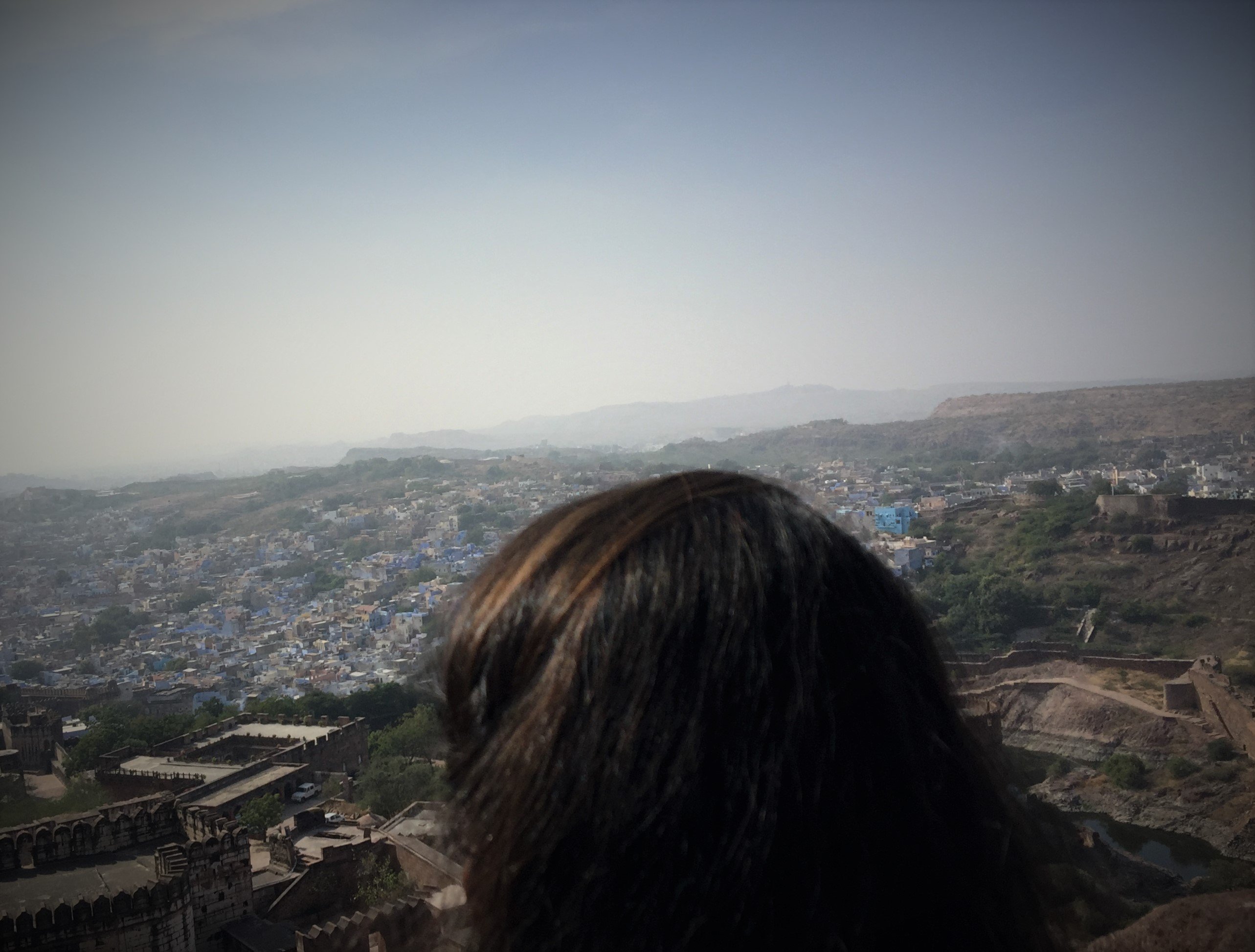 Jodhpur city view from Mehrangarh fort