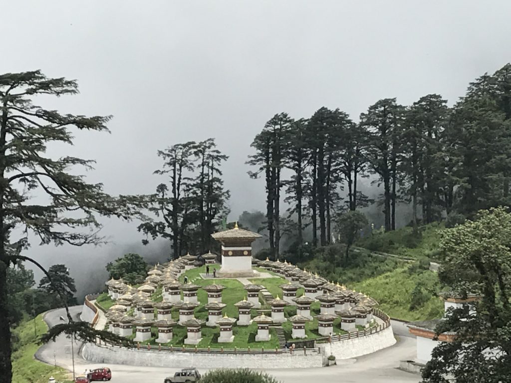 An image of the mesmerizing Dochula Pass in Bhutan