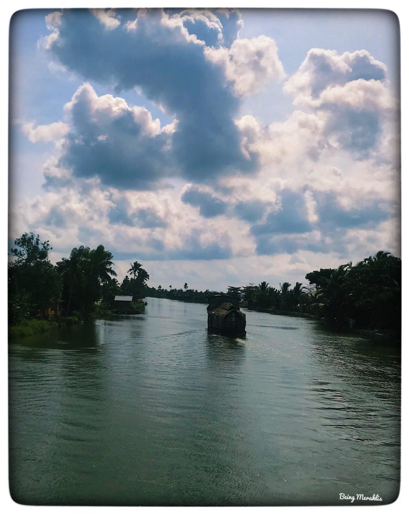 View from the Houseboat, Alappuzha, Kerala